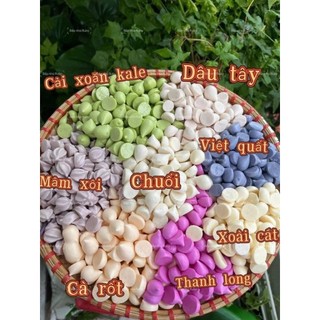 Bánh ăn dặm sc mix vị trái cây rau củ ( dạng viên) - hộp 500 ml