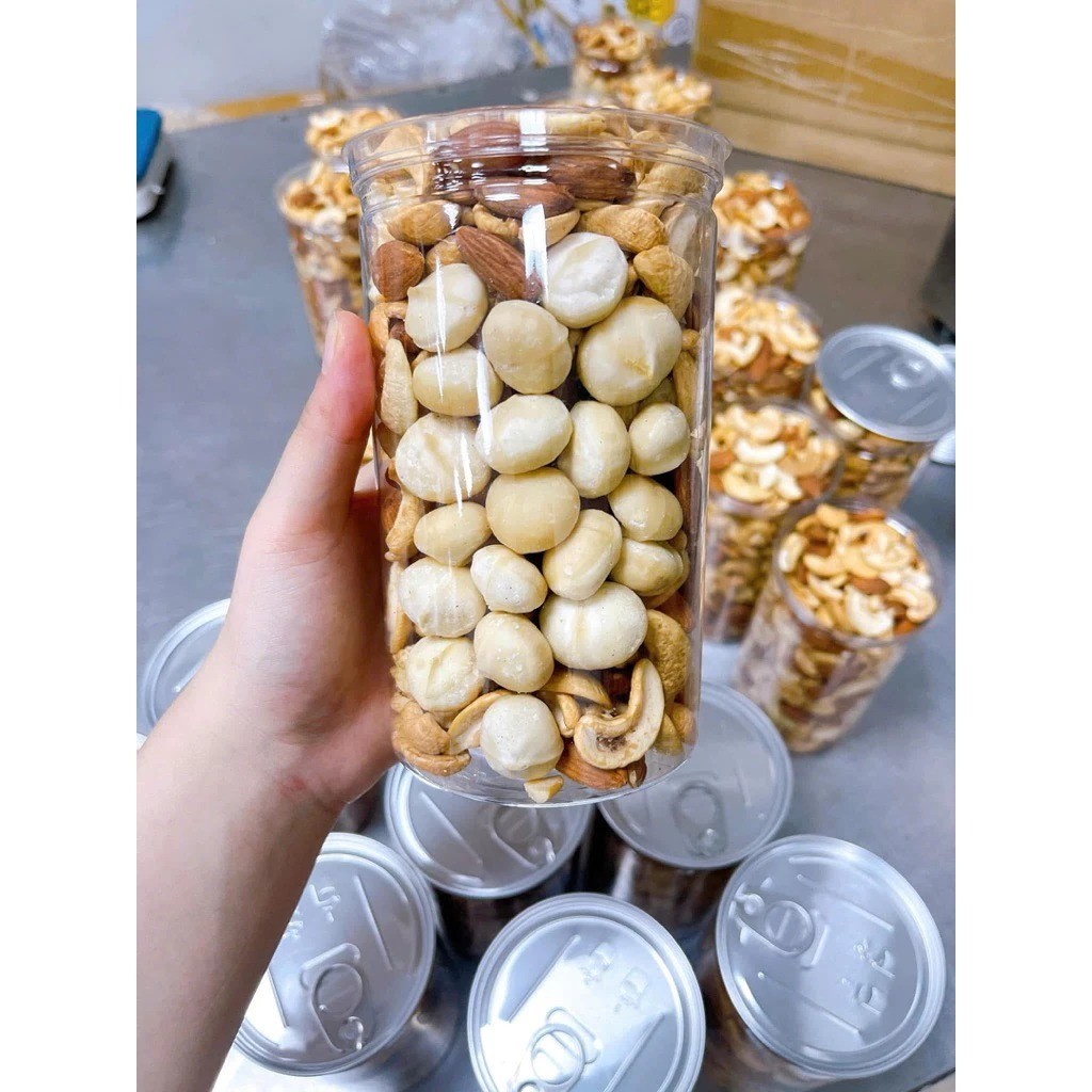 Granola Siêu Hạt 500g Cao Cấp, Ngũ Cốc Yến Mạch Ăn Kiêng Healthy Giàu Dinh Dưỡng