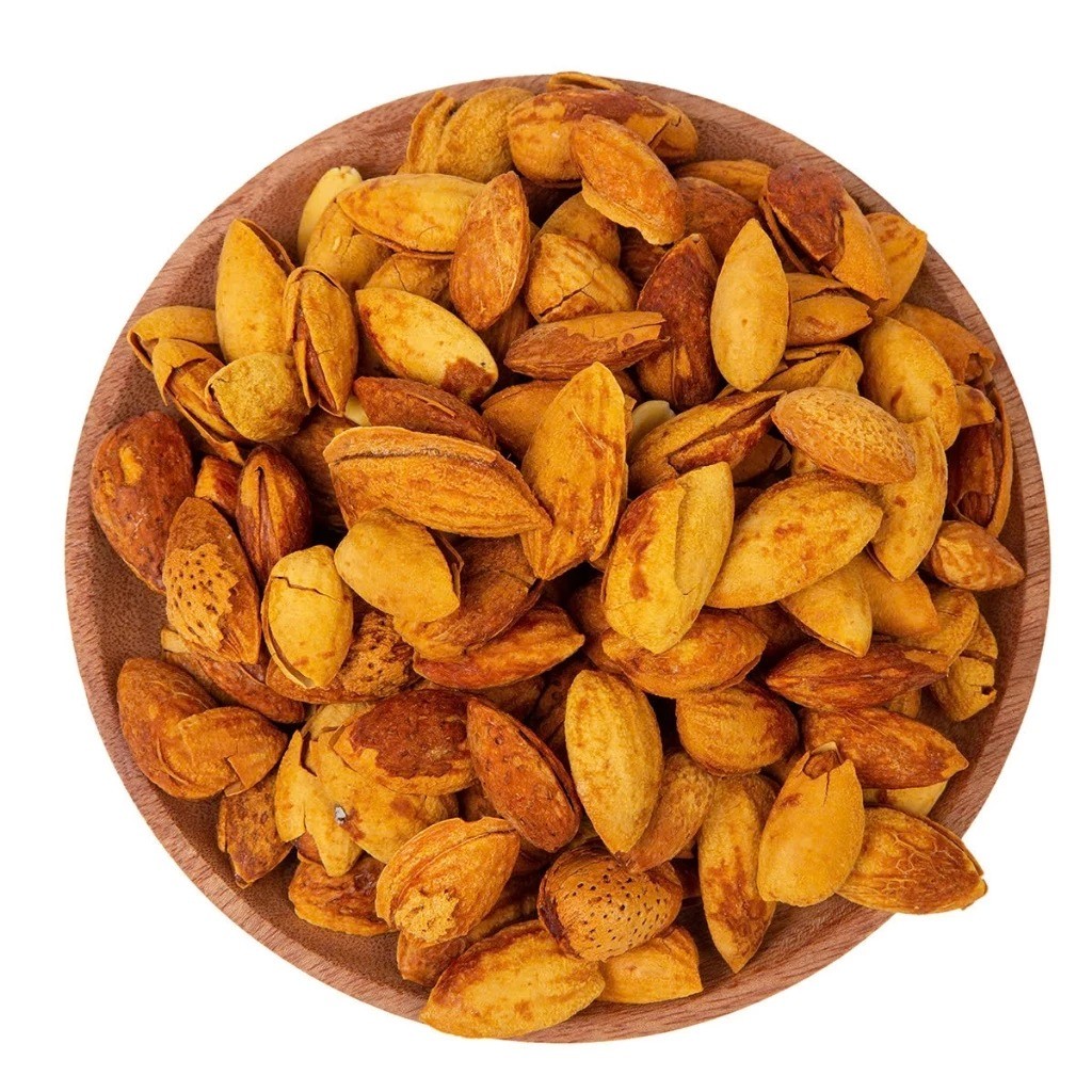 Hạnh Nhân Rang Bơ 500g Giòn Béo Thơm Bơ, Hạt Dinh Dưỡng Ăn Vặt Healthy