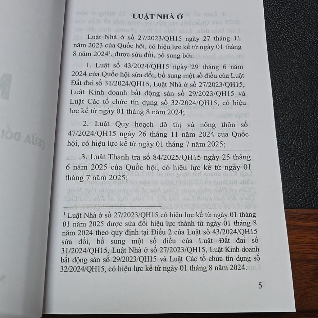 Sách - Luật Nhà ở (NXB Lao Động)