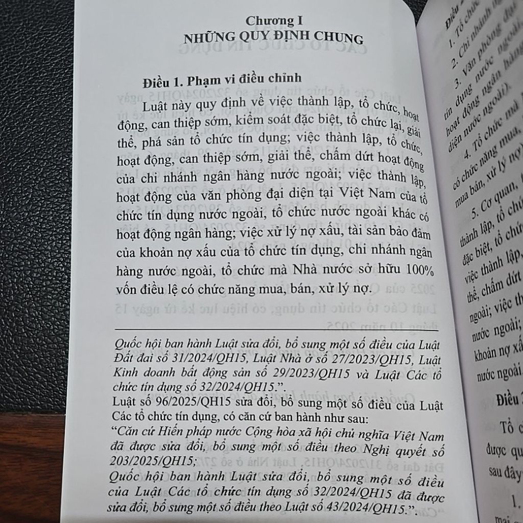 Sách - Luật các tổ chức tín dụng (NXB Lao động)
