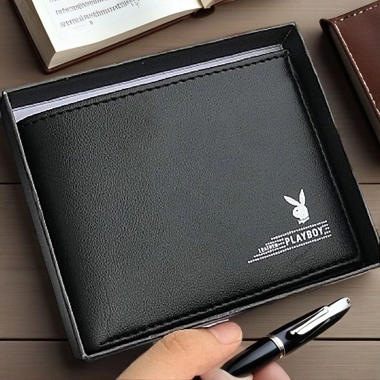 VÍ NAM DA PU XỊN THỜI TRANG CAO CẤP. BÓP VI DA PU PHONG CÁCH TRẺ SÀNH ĐIỆU NAM TÍNH CHÍNH HÃNG - VI DA CAO CAP