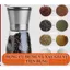 Lọ Xay Tiêu INOX, Cối Xay Tiêu, Hũ Xay Hạt Cầm Tay Siêu Nhanh Nắp Bằng Inox, Thủy Tinh, Lọ Say Tiêu