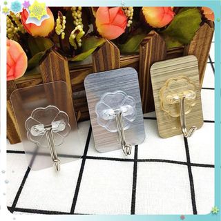 [COMBO 5 ] Vỉ 6 Móc Dán Tường Siêu Chịu Lực 10kg 2006 Bản To - MÓC DÁN TƯỜNG CHỊU LỰC SIÊU DÍNH