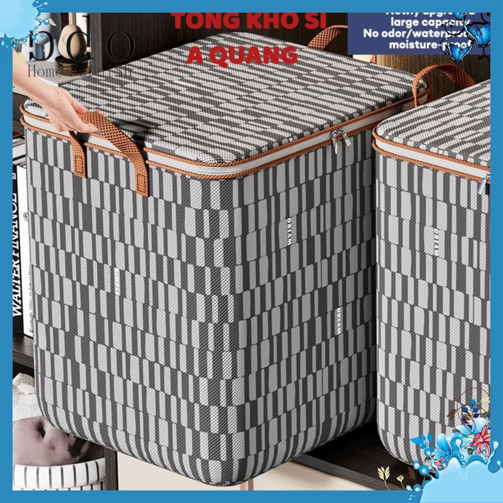 Túi Đựng Chăn Mền Cỡ Lớn Tiện Lợi, Túi Đựng Chăn Mềm, Hộp Quần Áo Đa Năng Có Thế Gấp Gọn 3968