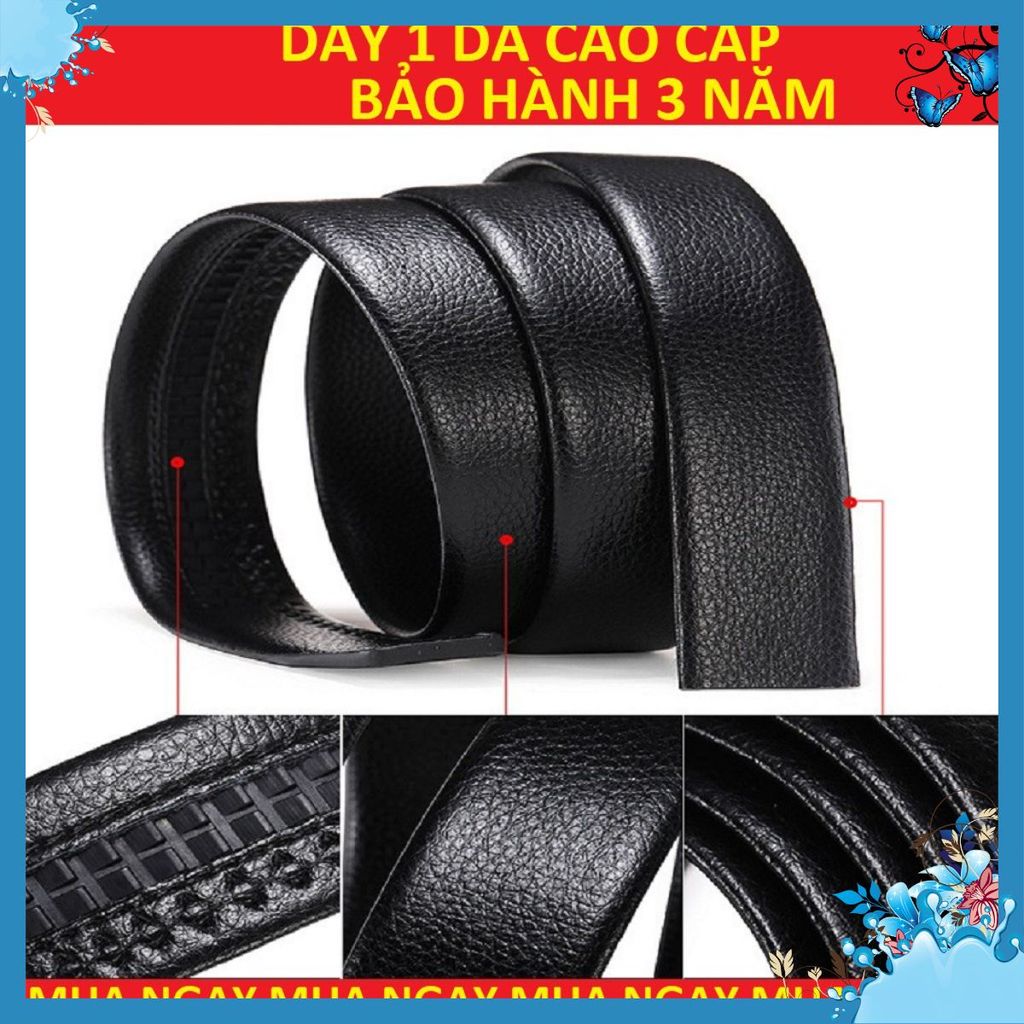 DÂY LƯNG NAM CAO CẤP - Dây Lưng Nam, Dây Nịt Nam Cao Cấp Dài 120cm Rộng 3.5cm,Thắt Lưng Nam Da Pu Cao Cấp (Không Khóa)