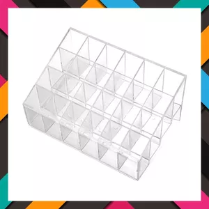 Khay Đựng Son Môi 24 Ô Nhựa Mica Siêu Bền Trong Suốt Kệ Đựng Mĩ Phẩm Trang Sức- Kệ Đựng Mỹ Phẩm