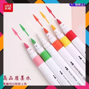 Bút Màu Acrylic Marker 60 Mầu Cao Cấp Màu Sắc Tươi Sáng - Bút Lông Nhiều Màu - BÚT MẦU NƯỚC CAO CẤP