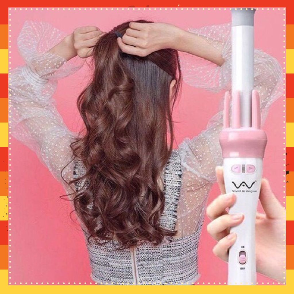 MÁY UỐN TÓC VIVID VOGUE 360 TẠO KIỂU TÓC HIỆN ĐẠI VÀ TIỆN LỢI, MÁY LÀM XOĂN TÓC TỰ ĐỘNG TỰ TIN XUẤT HIỆN MỌI LÚC MỌI NƠI