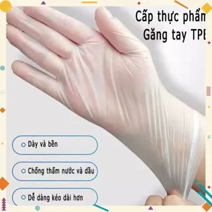 Găng Tay Dùng 1 Lần Làm Bếp Nấu Ăn Vệ Sinh Siêu Dai Siêu Bền - GANG TAY SIÊU DAI