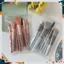 3 3 BỘ CỌ TRANG ĐIỂM 8 CÂY VINTAGE SIÊU CUTE TRONG TÚI ZIP - Set Cọ Trang Điểm Gồm 8 Cây Lông Mịn Dễ Tán Phấn