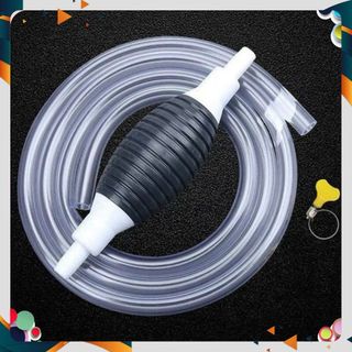 Dụng cụ bơm hút rượu xăng chất lỏng bóp tay , hút chất lỏng - BƠM HÚT CHẤT LỎNG BÓP TAY KÈM DÂY 1M , BOM HUT CHAT LONG