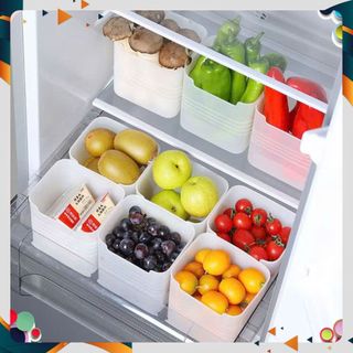 [COMBO 10] HỘP NHỰA GẮN CÁNH TỦ LẠNH TIẾT KIỆM DIỆN TÍCH - Hộp Đựng Đồ Ăn Đồ Dùng Gia Đình,Hộp Nhựa Đa Năng Đựng Đồ Ăn