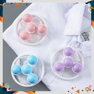 Bóng Giặt Đồ Dùng Trong Máy Giặt Giúp Loại Bỏ Tóc Rối / Xơ Vải - DỤNG CỤ LỌC CẶN MÁY GIẶT