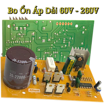 Bo Ổn Áp AC Auto - Vol Dải Điện Áp Từ 60v - 260v Dùng Cho Lioa Chất Lượng Tốt