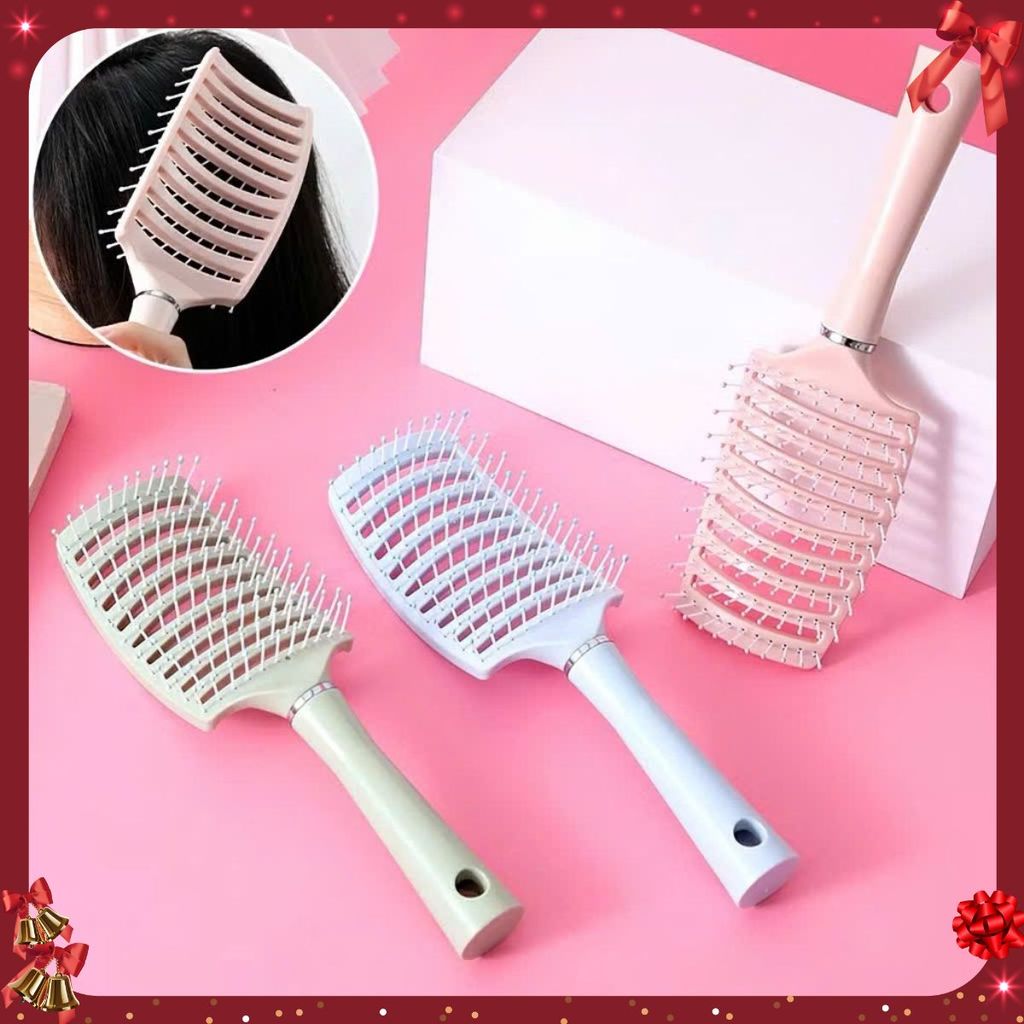 Lược Gỡ Rối Tóc Nhiều Màu - LƯỢC MASSAGE DA ĐẦU - LUOC GO ROI