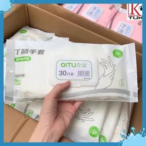 BỊCH 30 BAO TAY HỒNG - Găng Tay Cao Su Làm Bếp Đa Năng, Gang Tay Siêu Dai Tái Sử Dụng Nhiều Lần