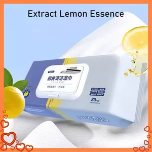 2 Bịch Khăn Ướt Lau Bếp Đa Năng Lau Sạch An Toàn, Khăn Giấy Ướt Lau Bếp Lau Đồ Gói 80 Tờ - KHĂN LAU BẾP ĐA NĂNG, KHANLAU