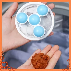 Bóng Giặt Đồ Dùng Trong Máy Giặt Giúp Loại Bỏ Tóc Rối / Xơ Vải - DỤNG CỤ LỌC CẶN MÁY GIẶT