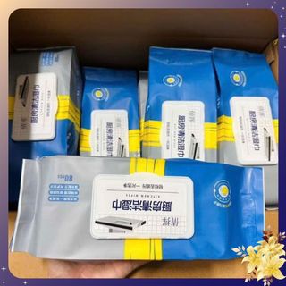 2 BỊCH KHĂN GIẤY ƯỚT LAU BẾP - KHĂN ƯỚT LAU BẾP LAU ĐỒ GÓI 80 TỜ,Gói Khăn Ướt Lau Bếp Đa Năng,Khăn Lau Bếp Xịn- KHAN LAU