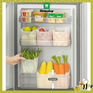 [COMBO 10] Hộp Nhựa Đựng Thực Phẩm, Hộp Trữ Đồ Ăn, Rau Củ Để Cánh Tủ Lạnh Đa Năng - KHAY ĐỰNG ĐỒ CÁNH TỦ LẠNH CAO CẤP