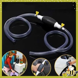 Dụng cụ bơm hút rượu xăng chất lỏng bóp tay , hút chất lỏng - BƠM HÚT CHẤT LỎNG BÓP TAY KÈM DÂY 1M , BOM HUT CHAT LONG