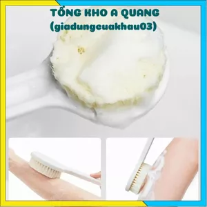Cây Cọ Tắm Kì Lưng Massage – Cọ Lưng Siêu Mềm Xuất Nhật, Bàn Chải Chà Lưng Muji Cao Cấp