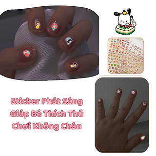 Sticker Dán Móng Tay Cho Bé Gái – Hoạt Hình Kuromi, Hello Kitty, Công Chúa, Thỏ Hồng, Sticker 3D 5D Siêu Dễ Thương