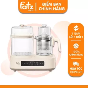 Máy đa năng điện tử Fatz Baby Multimax 12 Tiệt trùng/ Sấy khô/ Hấp/ Đun/ Hâm nước & nấu chậm FB9503KB