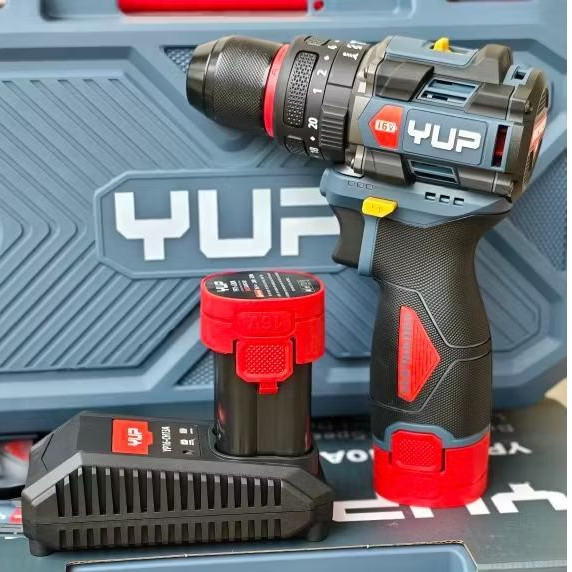 Máy Khoan Pin Yupai 3 chức năng YUP 10mm YP16 DR10A ( Bộ 2 Pin 2.0ah ...
