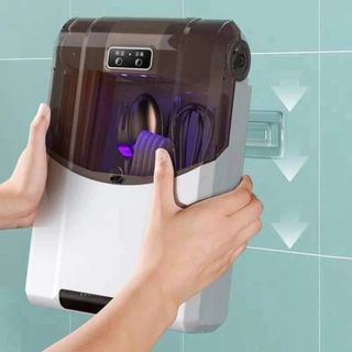 Máy Sấy Muỗng Đũa Thìa Và Khử Khuẩn Bằng Tia UV Cao Cấp - HỘP SẤY ĐŨA KHỬ KHUẨN TREO TƯỜNG
