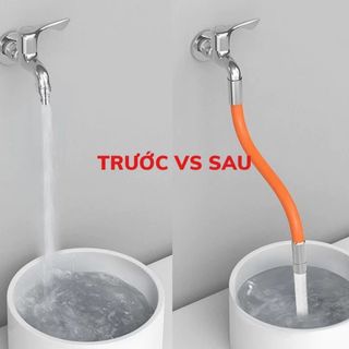 Ống Nối Dài Vòi Nước - ĐẦU NỐI DÀI VÒI NƯỚC LINH HOẠT CÓ THỂ QUAY 720° THEO MỌI HƯỚNG