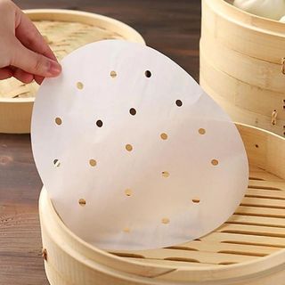 Giấy Nến Cho Nồi Chiên Không Dầu 100 Tờ Giấy Nến Đục Lỗ An Toàn Sức Khỏe Mẫu Mới