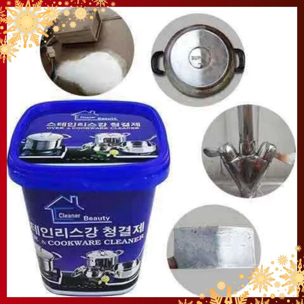 Kem Tẩy Rửa Xoong Nồi Đa Năng Hàn Quốc - KEM ĐÁNH BÓNG XOONG NỒI LÀM SẠCH SÀN NHÀ