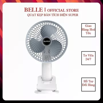 QUẠT KẸP ĐA NĂNG ĐỂ BÀN SUPER 3IN1 KẸP BÀN - Kẹp Điện Thoại Hoặc Gắn Bàn Quạt Cầm Tay Nhỏ Gọn Tiện Dụng