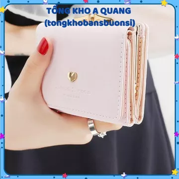 [Free Ship Toàn Quốc] Ví nữ ngắn siêu đẹp, Ví nữ siêu rẻ, Ví nữ mini, Ví đựng tiền, Ví nữ thời trang - Bóp nữ giá rẻ đẹp