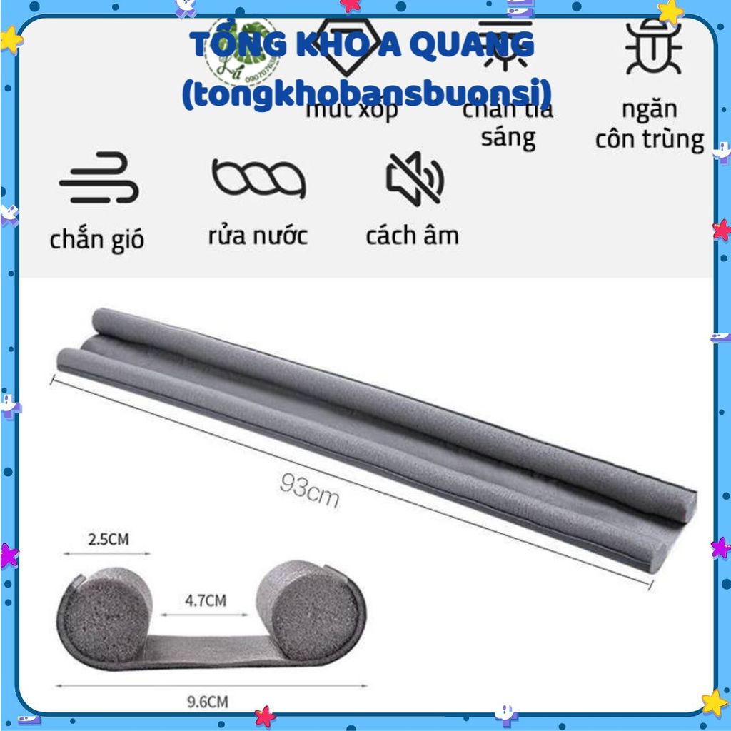 [COMBO 10] Thanh Nẹp Xốp Chặn Khe Cửa 100cm Đa Năng 🌸FREESHIP🌸 Chặn Đáy Khe Cửa, Chặn Con Trùng Tiết Kiệm Điện Năng