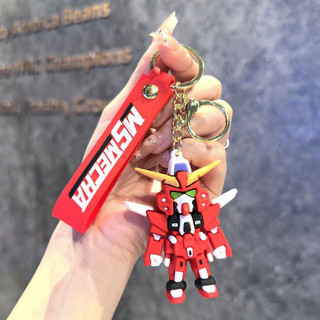 Móc Khóa Gundam Mini Đỏ Đẹp - Mô Hình Mecha Siêu Chất - Quà Tặng Độc Đáo