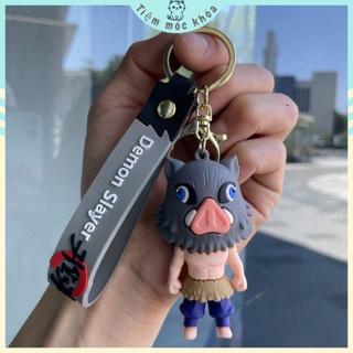 Móc Khóa Inosuke Yaiba - Đấng Heo Dễ Thương - Phụ Kiện Treo Túi Xách Quà Tặng - Keychain