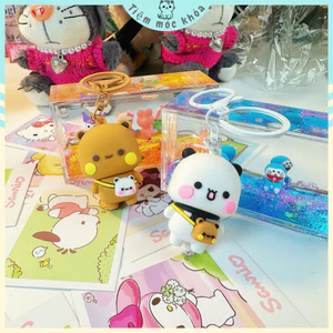 Móc Khóa Dudu Bubu Đáng Yêu - Dây Treo Cute, Quà Tặng Unisex Xinh Xắn!