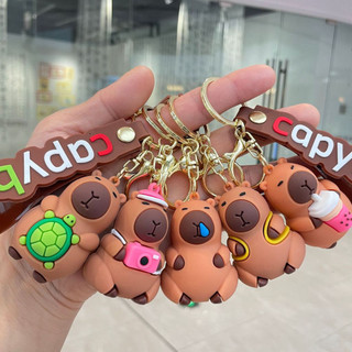 Khóa Móc Capybara Siêu Đáng Yêu - Quà Tặng Độc Đáo, Phụ Kiện Túi Hút Hồn!