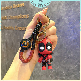 Móc Khóa DeadPool Độc Đáo - Nhựa Chất Lượng Cao - Biểu Tượng Marvel - Món Quà Tuyệt Vời