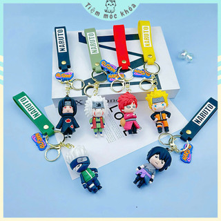 Móc Khóa Anime Đáng Yêu - Gojo, Naruto, Luffy, Anya, Titan, Zenitsu, Sabo - Phụ Kiện Dễ Thương
