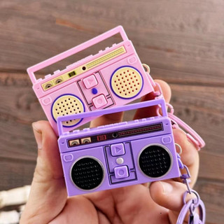 Móc Khóa Ghi Âm Hình Radio Vintage – Ghi Âm 50s – Sản Phẩm Độc Đáo, Quà Tặng Ý Nghĩa