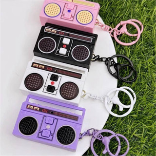 Móc Khóa Ghi Âm Hình Radio Vintage – Ghi Âm 50s – Sản Phẩm Độc Đáo, Quà Tặng Ý Nghĩa