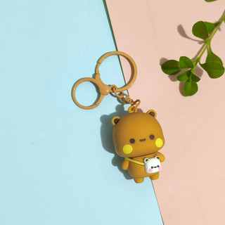 Mô Hình Bập Bênh Dudu Bubu Siêu Dễ Thương - Phụ Kiện Trang Trí Bàn Học Ngọt Ngào - Quà Tặng Đáng Yêu