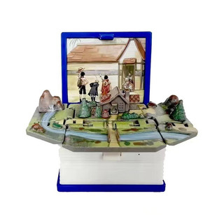 Bộ Móc Khóa Sách 3D Gấp Gọn - Phụ Kiện Duy Nhất, Quà Tặng Dễ Thương, Mini Keychain