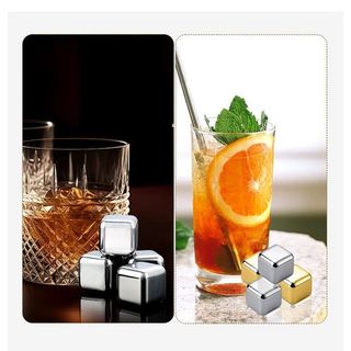 ĐÁ LẠNH VĨNH CỬU KHÔNG TAN INOX 304 Cooling Cubes Giữ Lạnh Lâu - Cam Kết Inox 304
