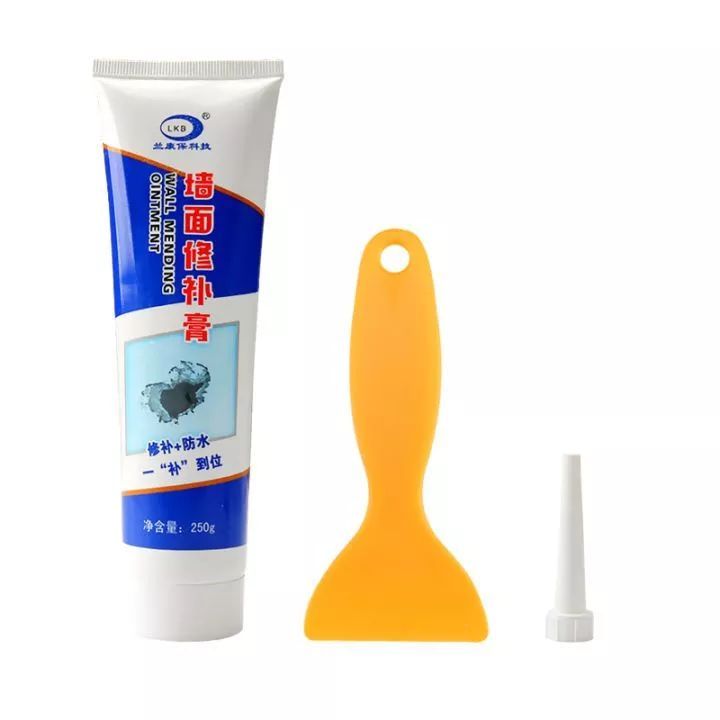 Keo Vá Tường Chống Thấm LKB 250gr - Trám Trét Vết Nứt Khe Hở Tường - Chống Mốc Ẩm Làm Sạch Tường