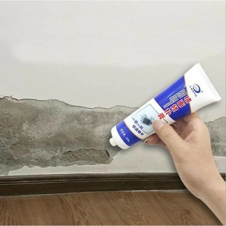 Keo Vá Tường Chống Thấm LKB 250gr - Trám Trét Vết Nứt Khe Hở Tường - Chống Mốc Ẩm Làm Sạch Tường